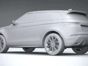Land Rover Range Rover Evoque 2024 3D Model