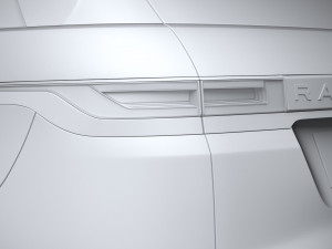 Land Rover Range Rover Evoque 2024 Modello 3D