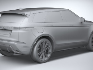 Land Rover Range Rover Evoque 2024 Modello 3D