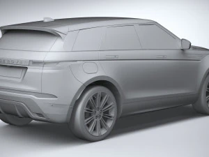 Land Rover Range Rover Evoque 2024 3D Model