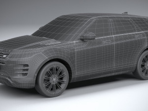 Land Rover Range Rover Evoque 2024 Modello 3D
