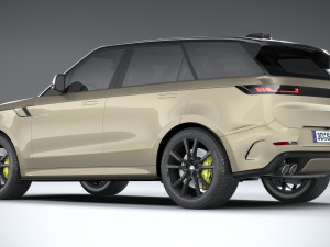 Land Rover Range Rover Sport SV 2024 3Dモデル