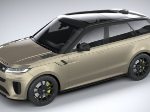 Land Rover Range Rover Sport SV 2024 3Dモデル