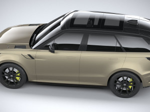 Land Rover Range Rover Sport SV 2024 3Dモデル