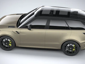 Land Rover Range Rover Sport SV 2024 3D Model