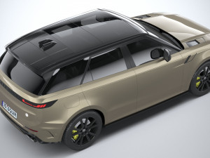 Land Rover Range Rover Sport SV 2024 3Dモデル