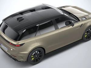 Land Rover Range Rover Sport SV 2024 3D Model