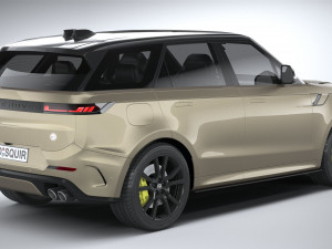 Land Rover Range Rover Sport SV 2024 3Dモデル