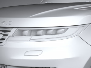 Land Rover Range Rover Sport SV 2024 3Dモデル
