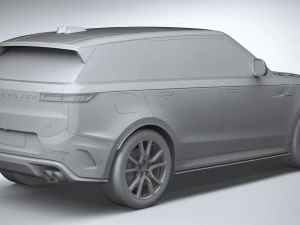 Land Rover Range Rover Sport SV 2024 3D Model
