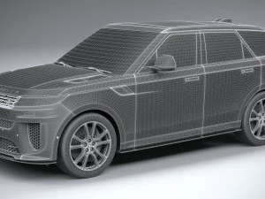 Land Rover Range Rover Sport SV 2024 3D Model