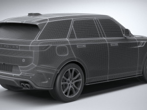 Land Rover Range Rover Sport SV 2024 3Dモデル