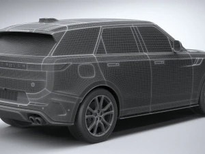 Land Rover Range Rover Sport SV 2024 3D Model