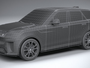 Land Rover Range Rover Sport SV 2024 3Dモデル