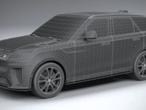 Land Rover Range Rover Sport SV 2024 3D Model