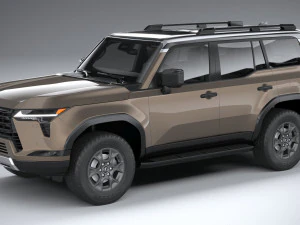Lexus GX 2024 3D Modell