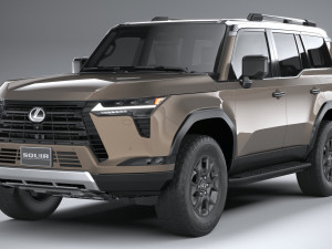 Lexus GX 2024 3D Модель
