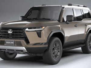 Lexus GX 2024 3D Model