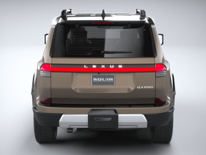 Lexus GX 2024 3D Модель