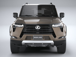 Lexus GX 2024 3D Модель