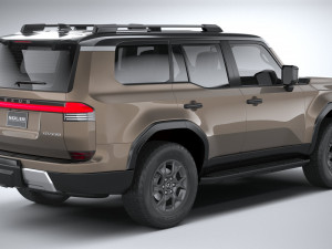 Lexus GX 2024 3D Модель