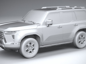 Lexus GX 2024 3D Модель