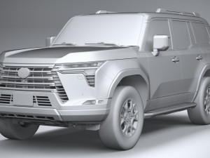Lexus GX 2024 3D Модель