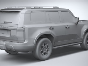 Lexus GX 2024 3D Модель