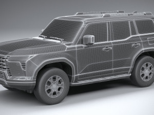 Lexus GX 2024 3D Модель
