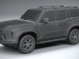 Lexus GX 2024 3D Модель