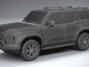 Lexus GX 2024 3D Model