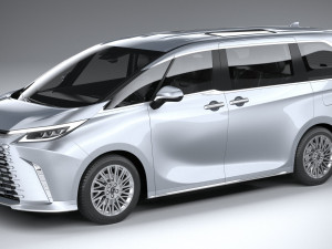 Lexus LM 2024 3D Model