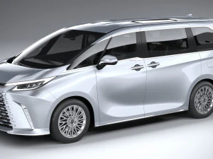 Lexus LM 2024 3D Modell