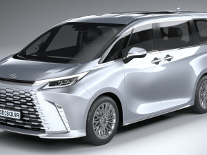 Lexus LM 2024 3D Model
