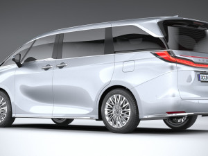 Lexus LM 2024 3D Model