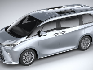 Lexus LM 2024 3D Model