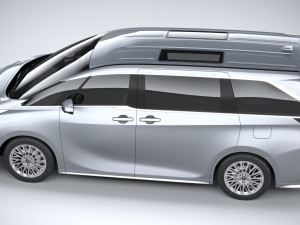 Lexus LM 2024 3D Model