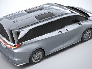 Lexus LM 2024 3D Model