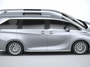 Lexus LM 2024 3D Model