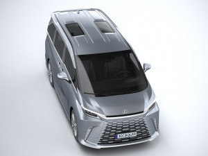 Lexus LM 2024 3D Model