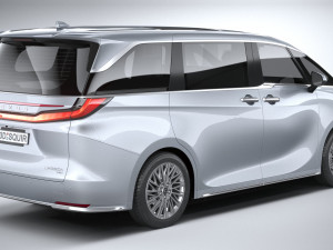 Lexus LM 2024 3D Model