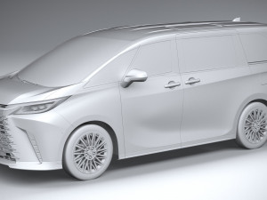 Lexus LM 2024 3D Model