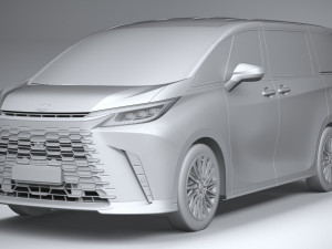 Lexus LM 2024 3D Model