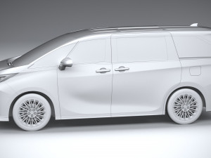Lexus LM 2024 3D Model