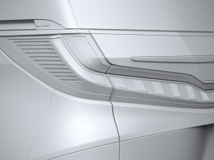 Lexus LM 2024 3D Model
