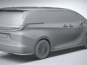 Lexus LM 2024 3D Model
