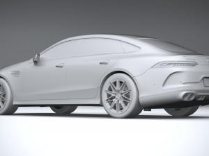 Mercedes-Benz AMG GT53 2023 3D Model
