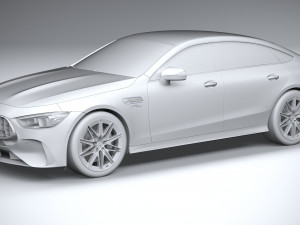 Mercedes-Benz AMG GT53 2023 Regular 3D Model