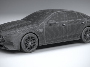Mercedes-Benz AMG GT53 2023 Regular 3D Model