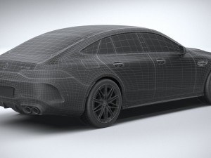 Mercedes-Benz AMG GT53 2023 Regular 3D Model